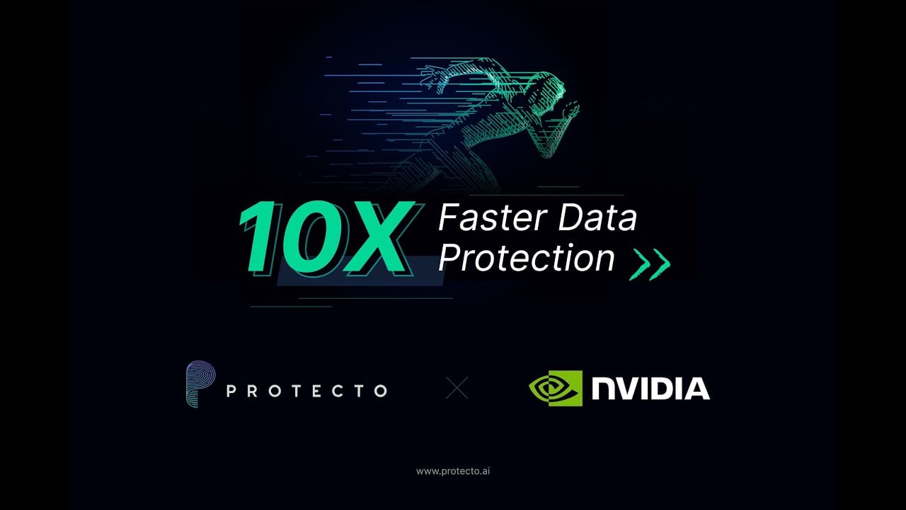 Protecto Boosts Privacy Protection by 10x with GPU Technology from NVIDIA