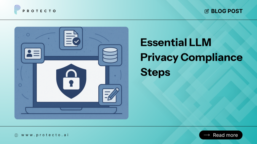 LLM Privacy Compliance Steps