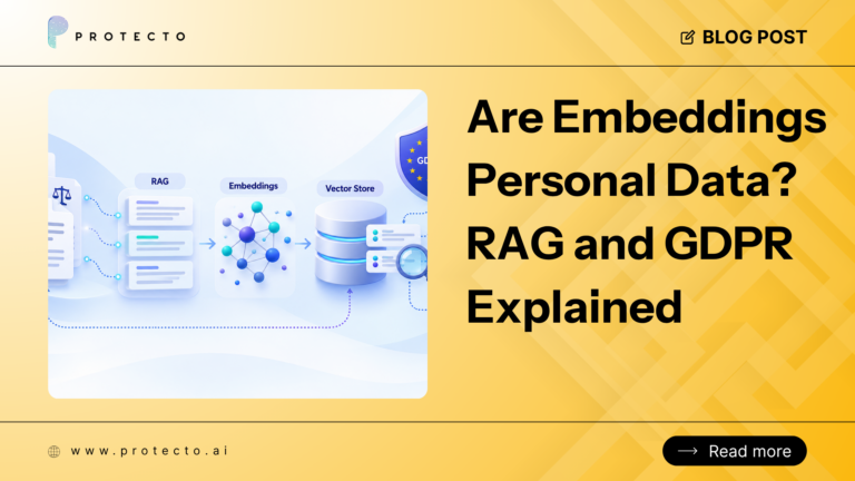 Embeddings Personal Data