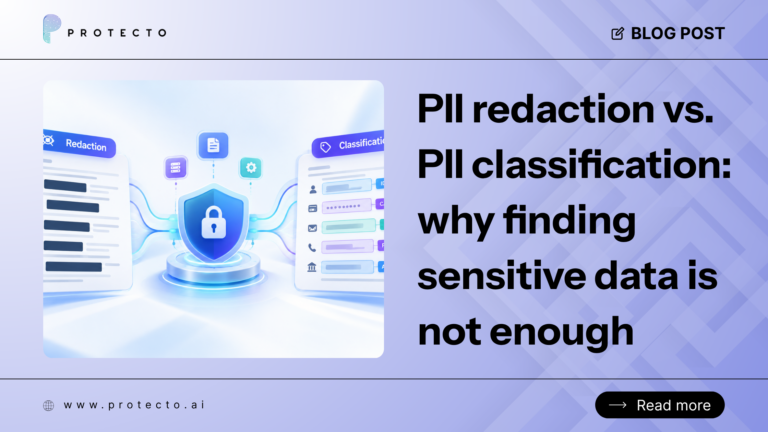PII redaction